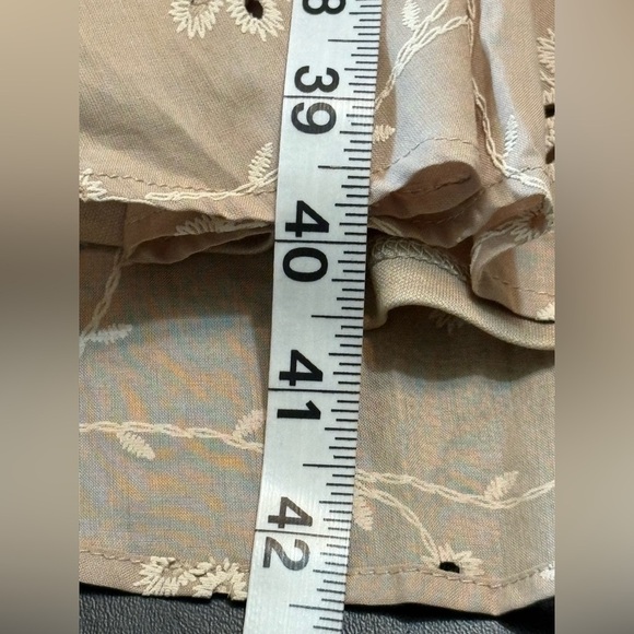 Joie Floral Backless Dress w/ Front Pockets. NWT size 8 side zip beaded tie belt - Picture 16 of 16